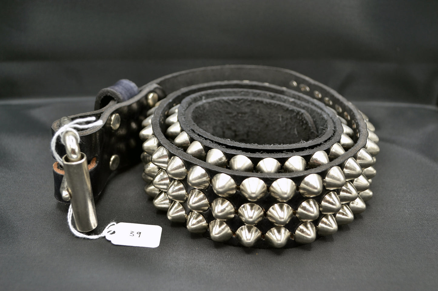 cone stud belt size 39
