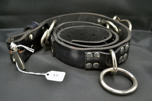 bondage belt size 34