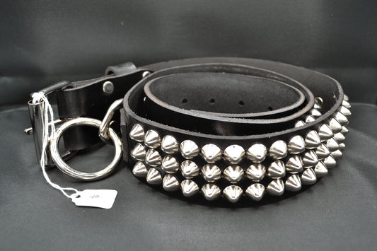 cone stud bondage belt size 40