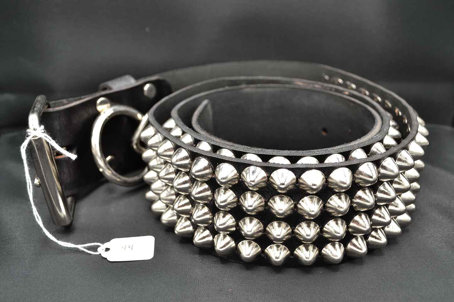 cone stud bondage belt size 44
