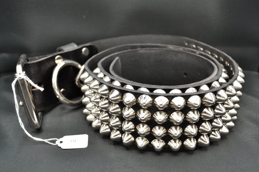 cone stud bondage belt size 44