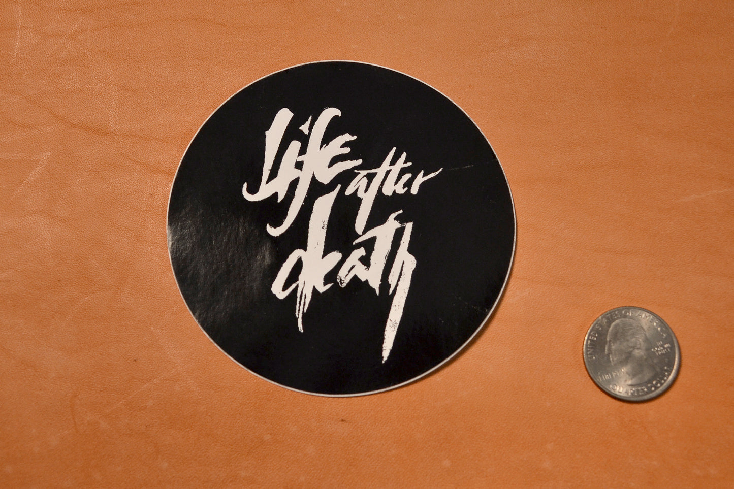 Life After Death logo sticker