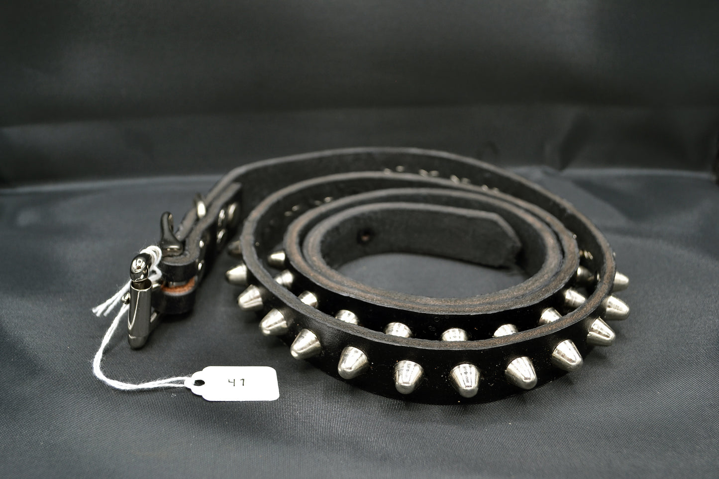 small cone stud belt size 41