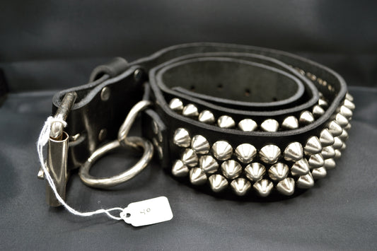 cone stud bondage belt size 40