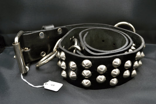 mixed stud bondage belt size 40