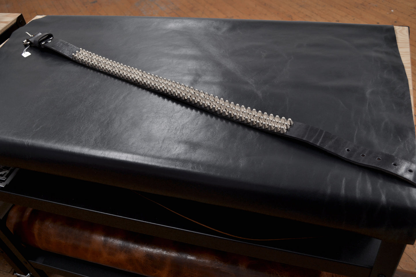 tall cone stud belt size 39