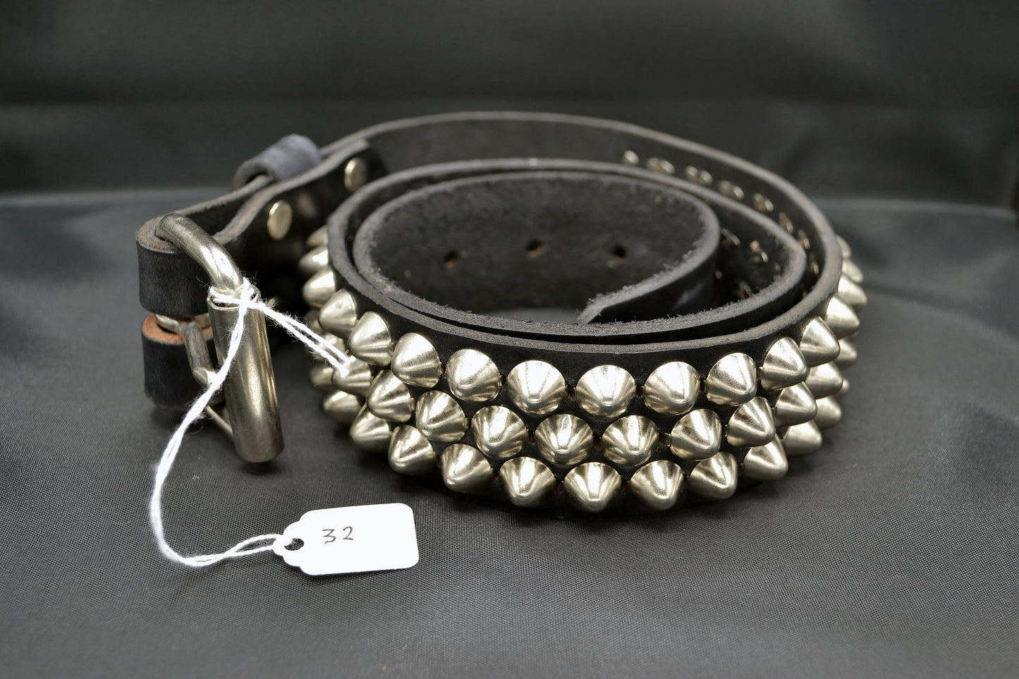 cone stud belt size 32