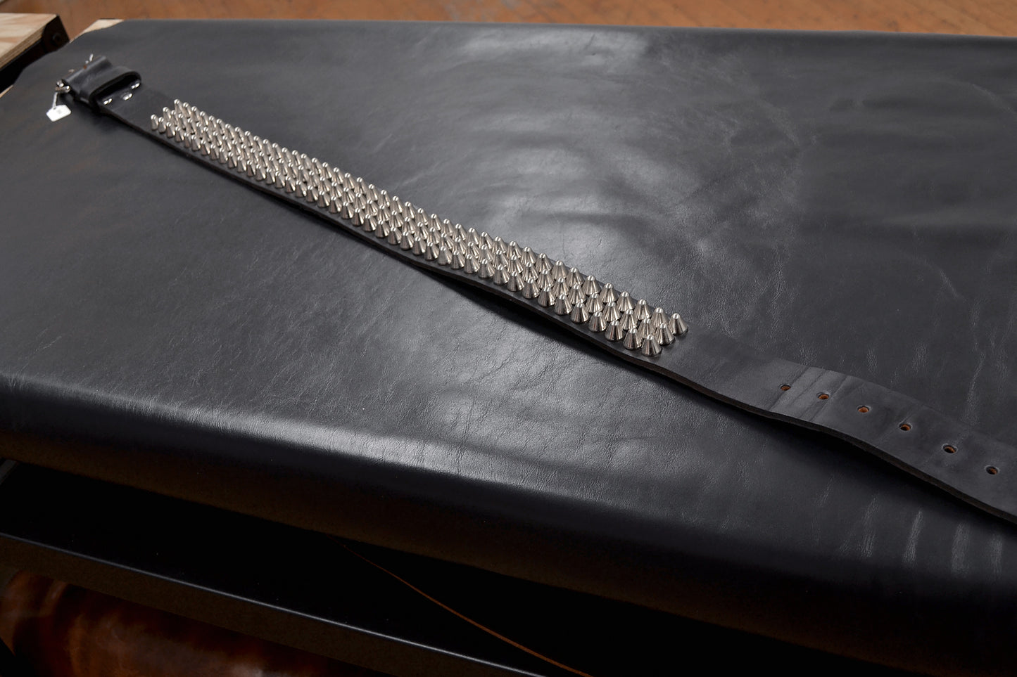 tall cone stud belt size 37