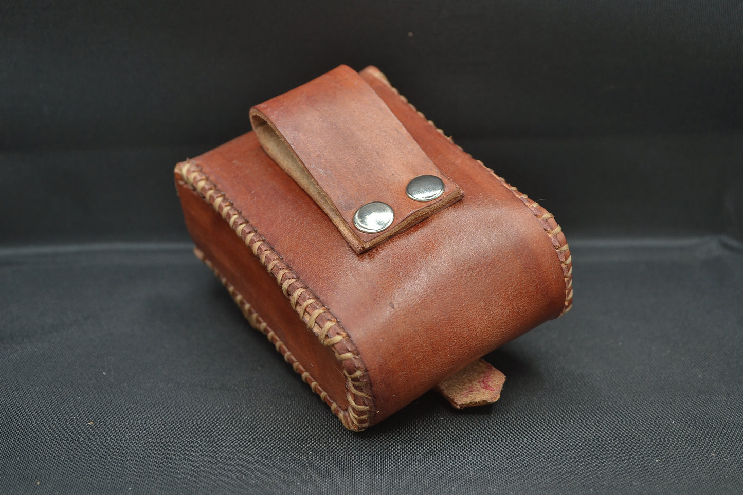 mini hip pouch (antique brown)