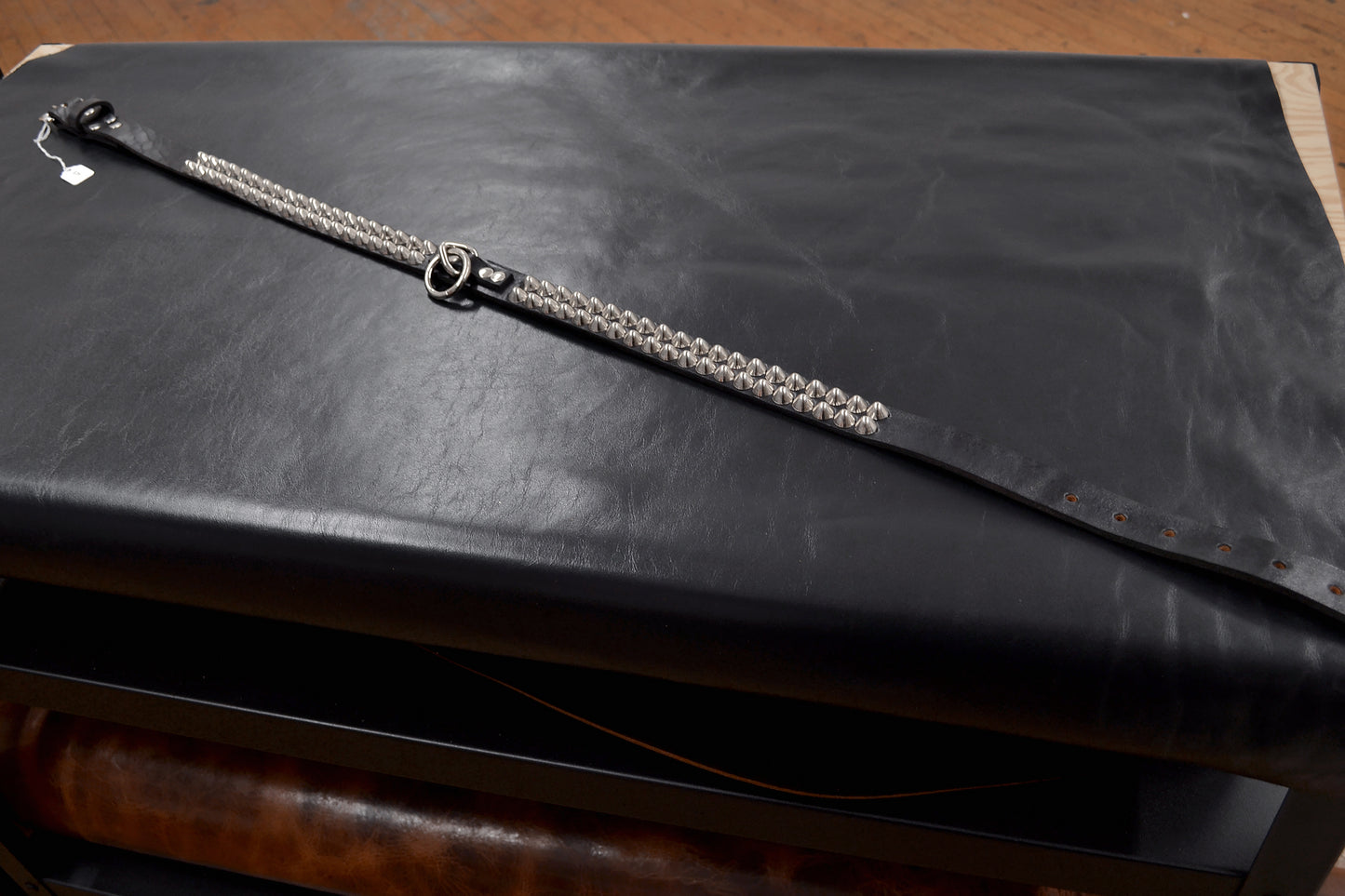 cone stud bondage belt size 37