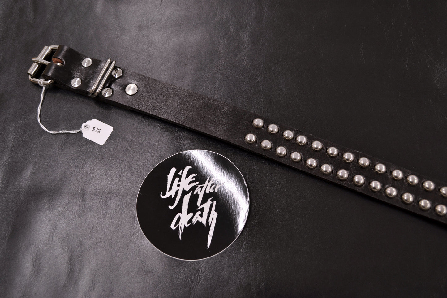 small dome stud belt size 47