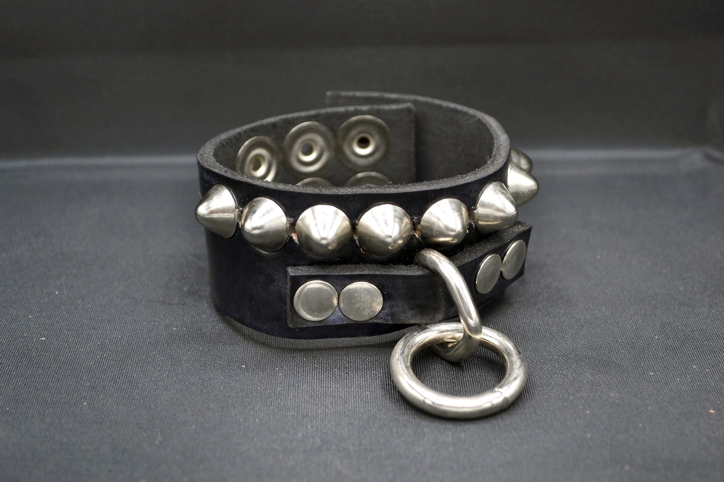 cone stud bondage bracelet