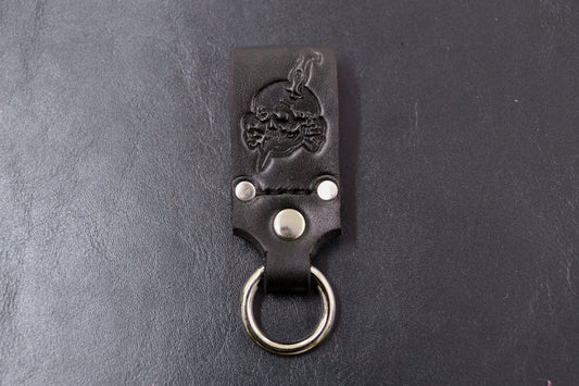 deathshead logo keyfob 1 1/4"