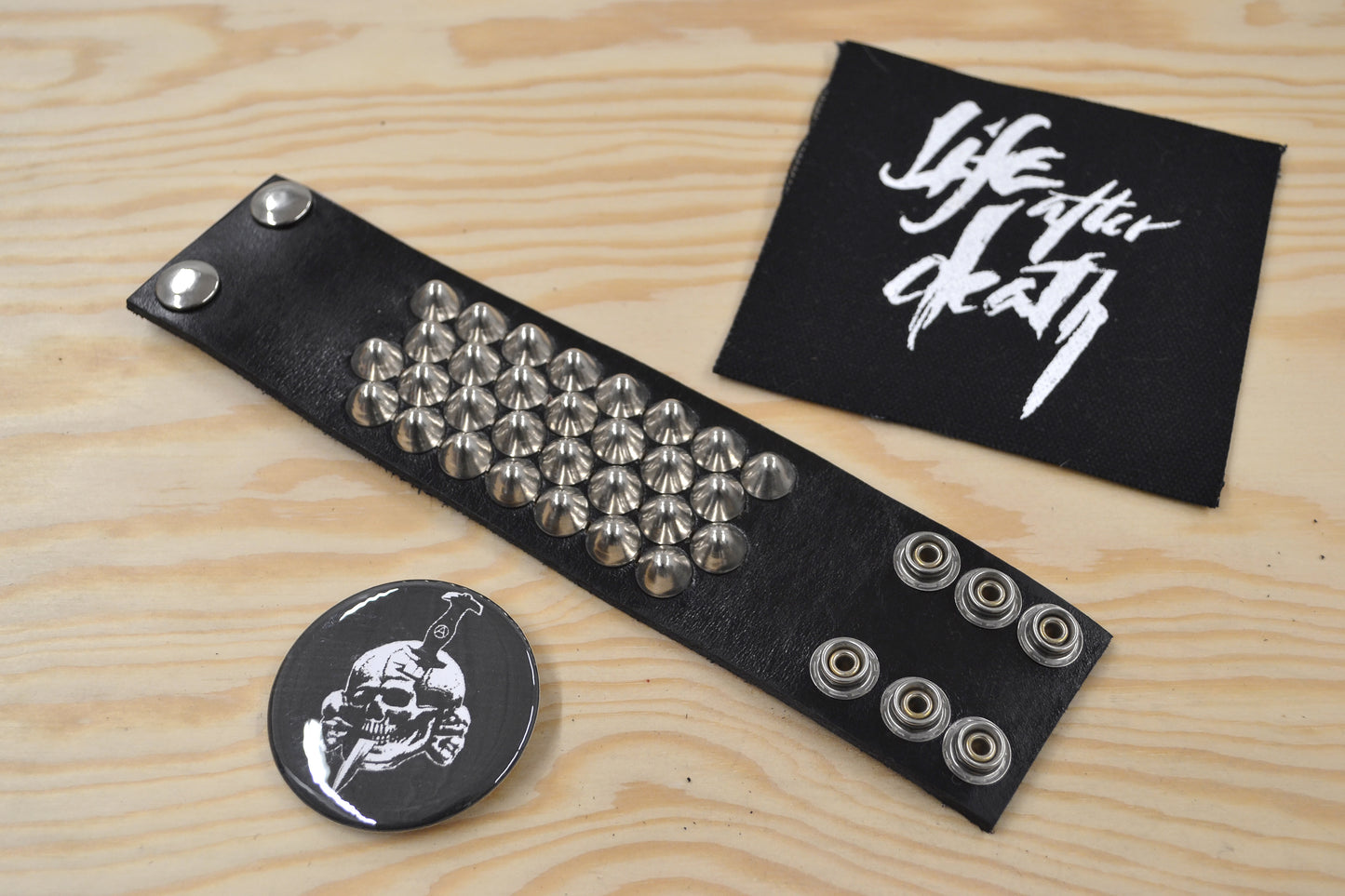 cone stud bracelet