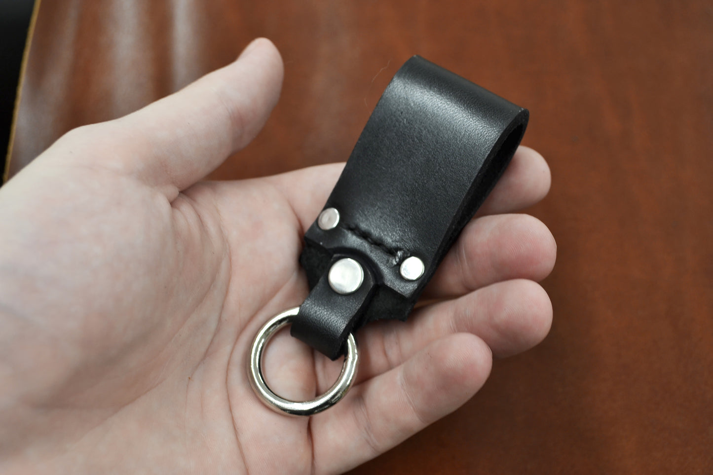 deathshead logo keyfob 1 1/4"