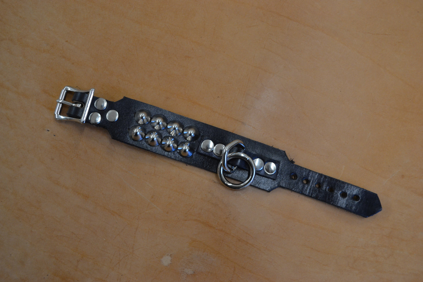 cone stud bondage bracelet