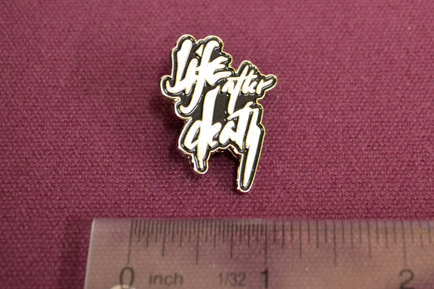 Life After Death Logo Metal Pin