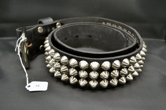 cone stud belt size 36