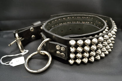 cone stud bondage belt size 37