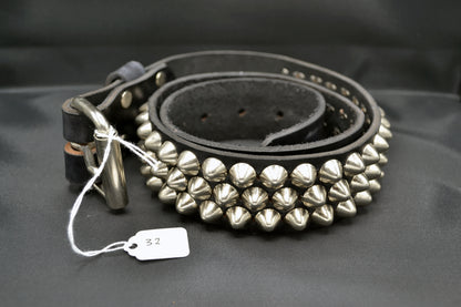 cone stud belt size 32