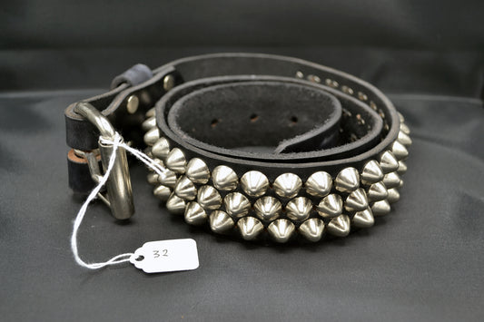 cone stud belt size 32