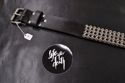 cone stud bondage belt size 44