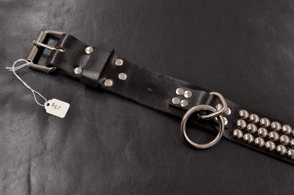dome stud bondage belt size 34