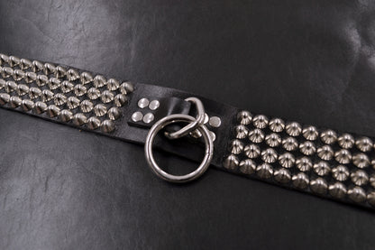 cone stud bondage belt size 44