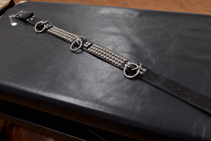 dome stud bondage belt size 34