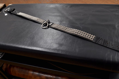 cone stud bondage belt size 40