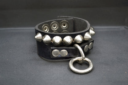cone stud bondage bracelet