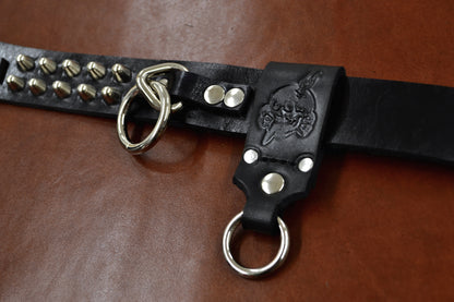 deathshead logo keyfob 1 1/4"